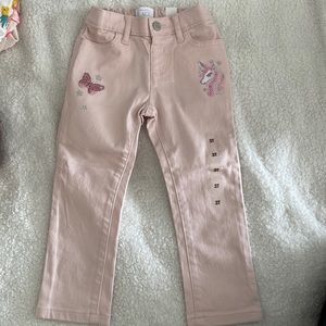 Children’s Place pink denim pants